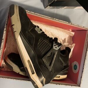 air jordan 4 retro black canvas